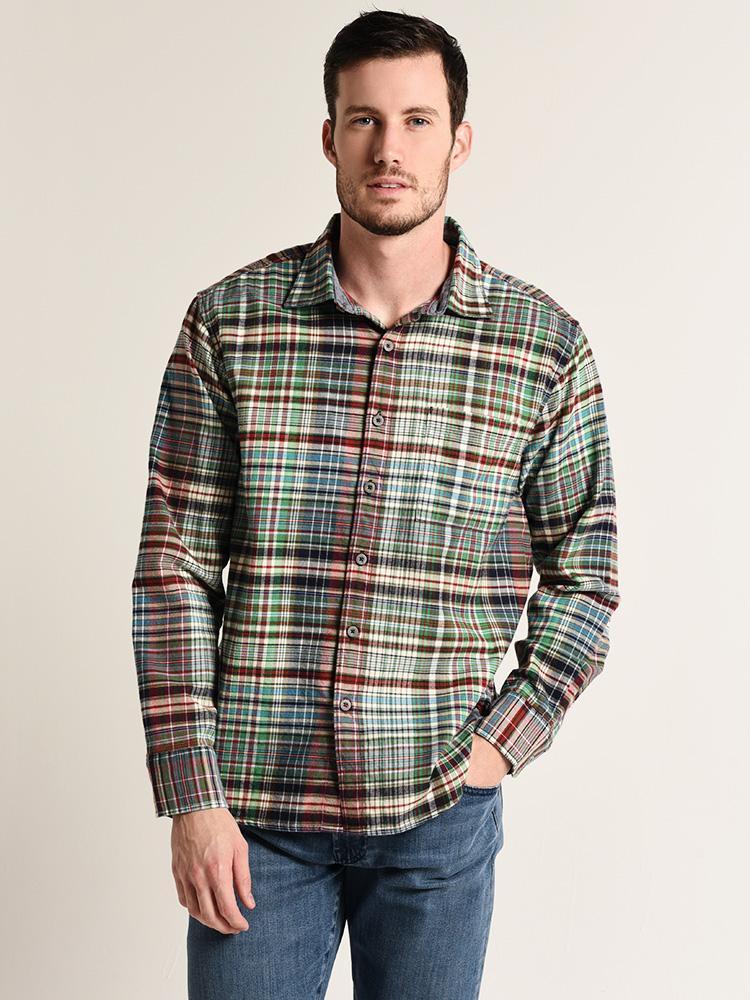 Tommy Bahama Men's Fore-Shore Flannel - Saint Bernard