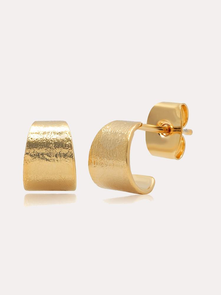 TAI Cuff Hoop Earrings - Saint Bernard