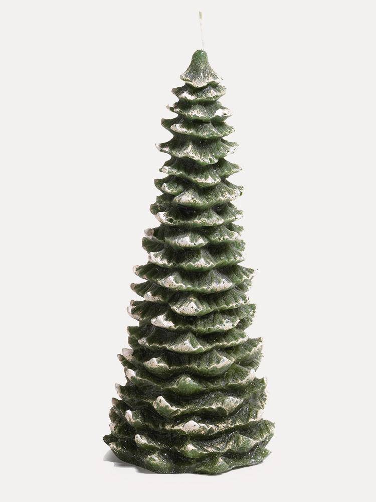 Zodax Aspen Pine Tree Candle 9.5in. - Saint Bernard