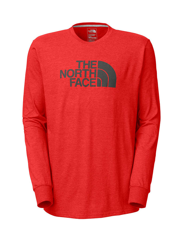 The North Face Men's Long Sleeve Half Dome Logo Tee - Saint Bernard