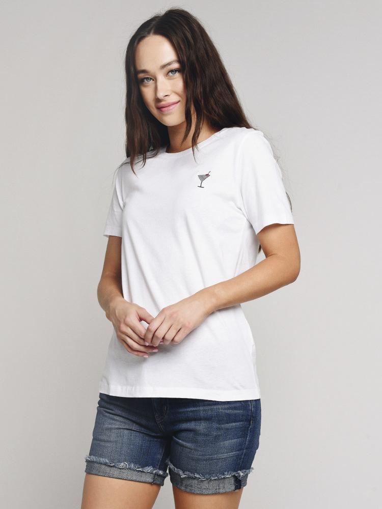 Chinti & Parker Short Sleeve Cocktail Tee - Saint Bernard
