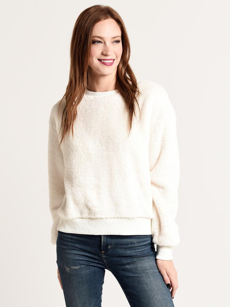 Mod Ref Furry Long Sleeve Top - Saint Bernard