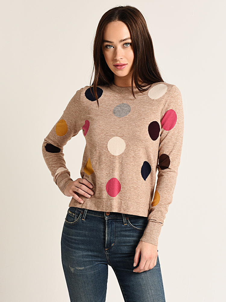 THML Polka Dot Sweater - Saint Bernard