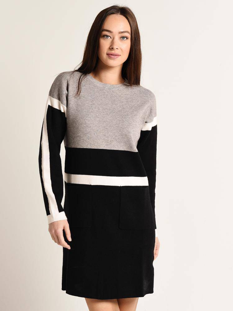 THML Stripe Sweater Dress - Saint Bernard