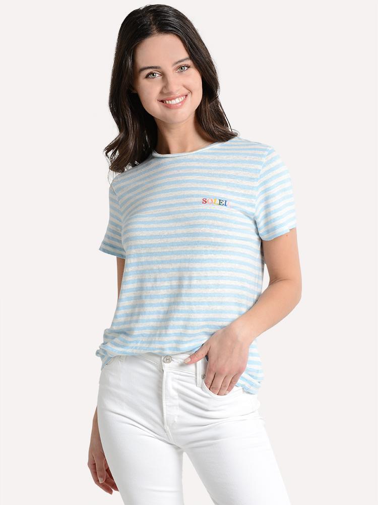 Chinti & Parker Soleil Short Sleeve Tee - Saint Bernard