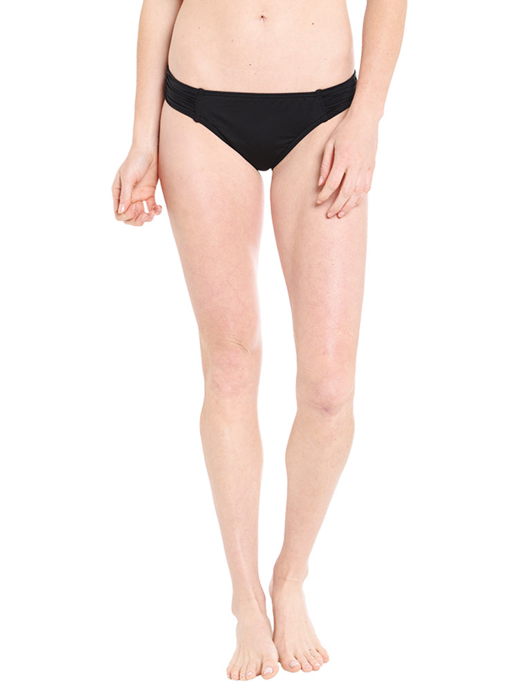 Tommy Bahama Women's Pearl Side-Shirred Hipster Bikini Bottom - Saint Bernard