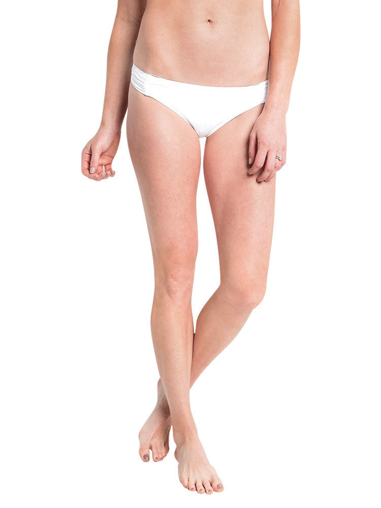 Trina Turk Gypsy Solids Shirred Side Hipster - Saint Bernard