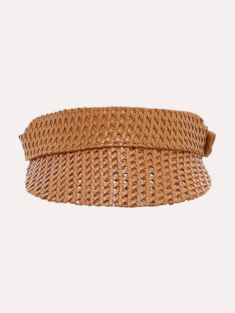 Lack of Color Tucson Woven Visor - Saint Bernard
