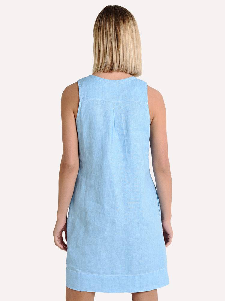 Tommy Bahama Women's Seaglass Linen Shift Dress Saint Bernard Tommy Bahama Women's Seaglass Linen Shift Dress Saint Bernard