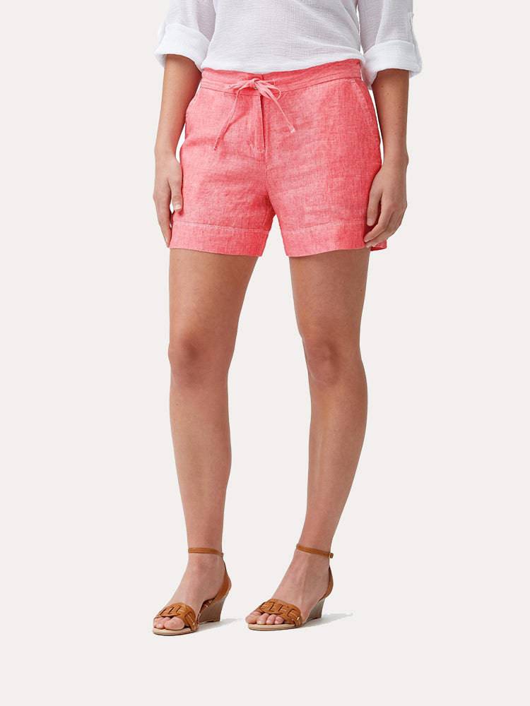 Tommy Bahama Women's Palmbray Linen Shorts - Saint Bernard