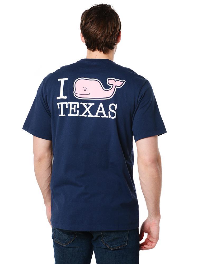 Vineyard Vines Men's I Whale Texas T-Shirt - Saint Bernard