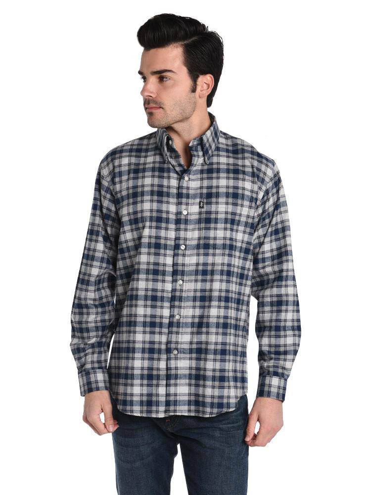 Texas Standard Flannel Short Shirt - Saint Bernard