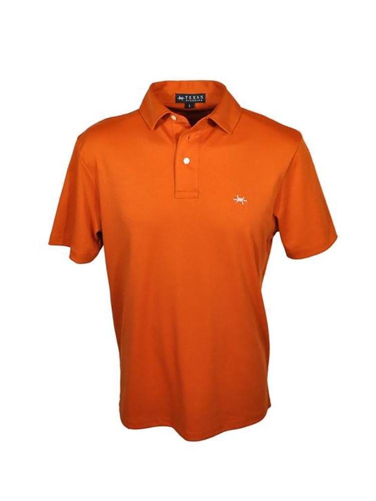 Texas Standard Gameday Performance Hybrid Polo - Saint Bernard