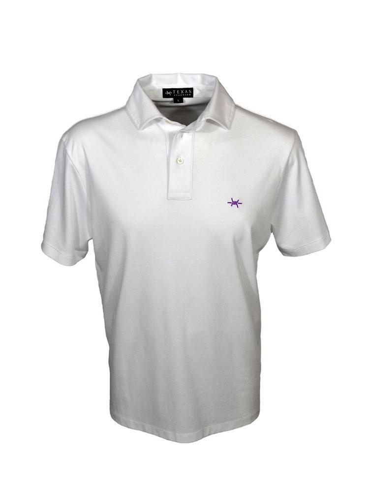 Texas Standard Gameday Performance Hybrid Polo - Saint Bernard