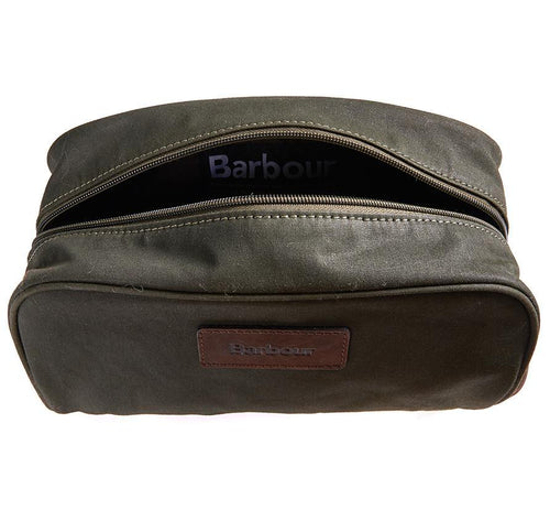Barbour Drywax Washbag