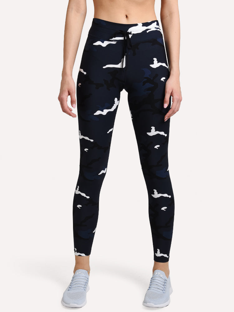 The Upside Women's Marine Camo Yoga Pant - Saint Bernard