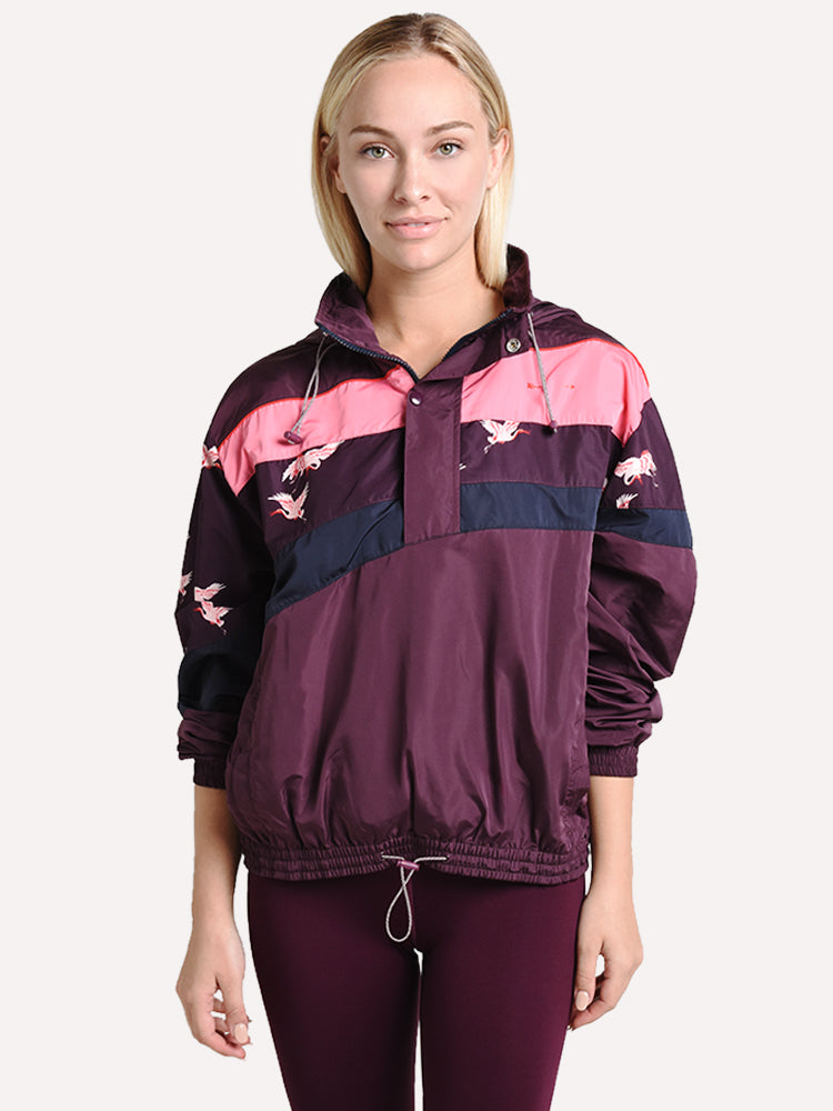 The Upside Crane Retro Derby Anorak - Saint Bernard