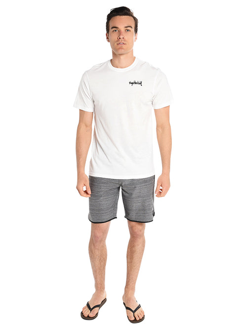 Vuori Cruise Grey Micro Stirpe Boardshort