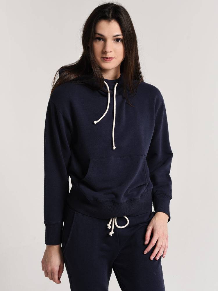 Vince Stretch-Cotton Hoodie - Saint Bernard