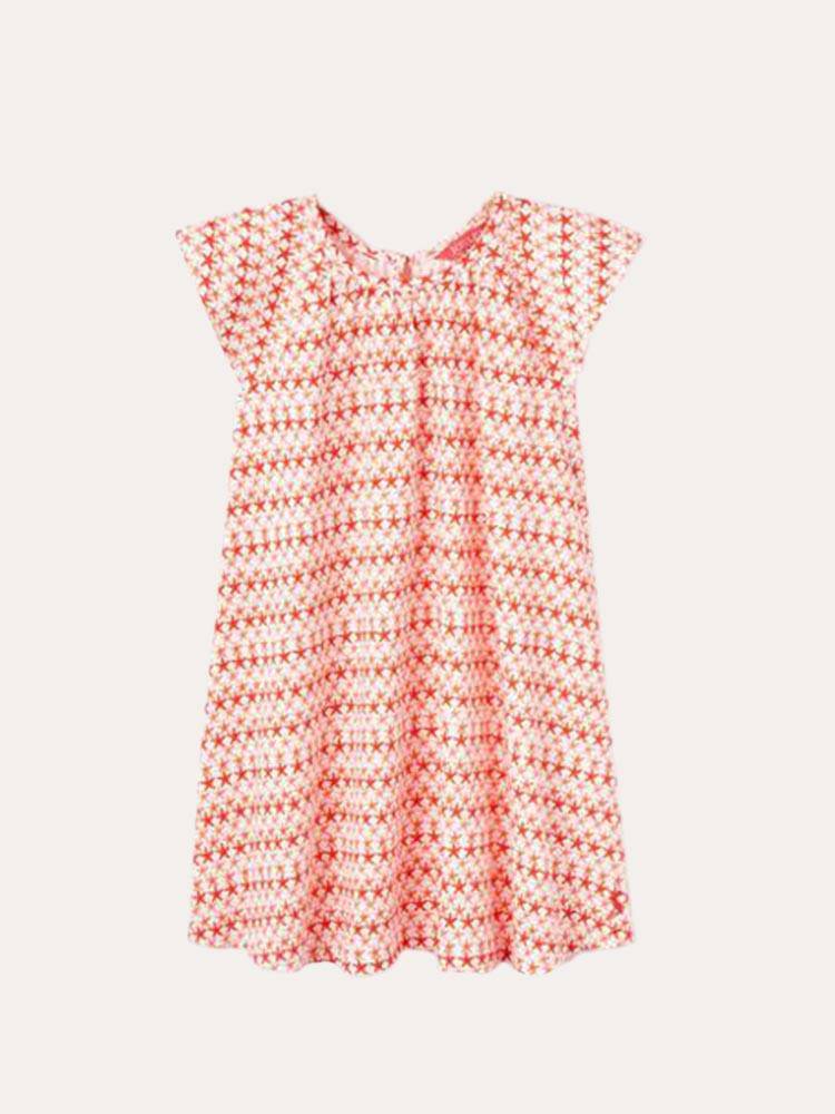 Joules Little Girls' Vivi Jersey Dress - Saint Bernard