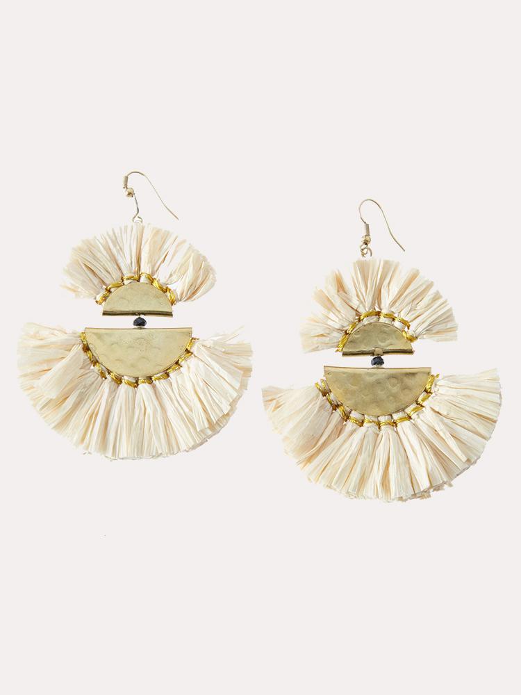 Roller Rabbit Malisa Earrings - Saint Bernard