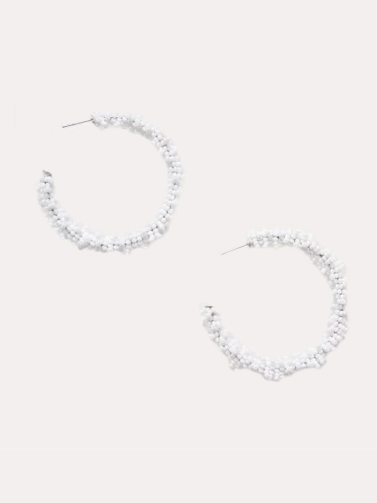 Roller Rabbit Angelina Hoop Earrings - Saint Bernard