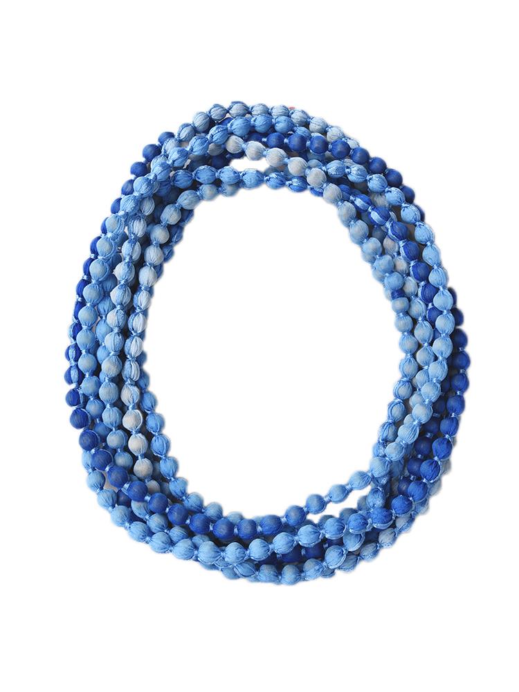 Roberta Roller Rabbit Ombre Gudli Necklace - Saint Bernard