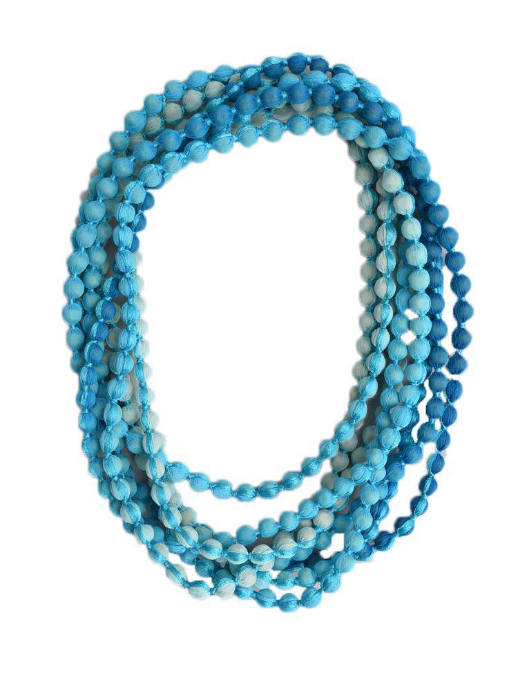 Roberta Roller Rabbit Ombre Gudli Necklace - Saint Bernard