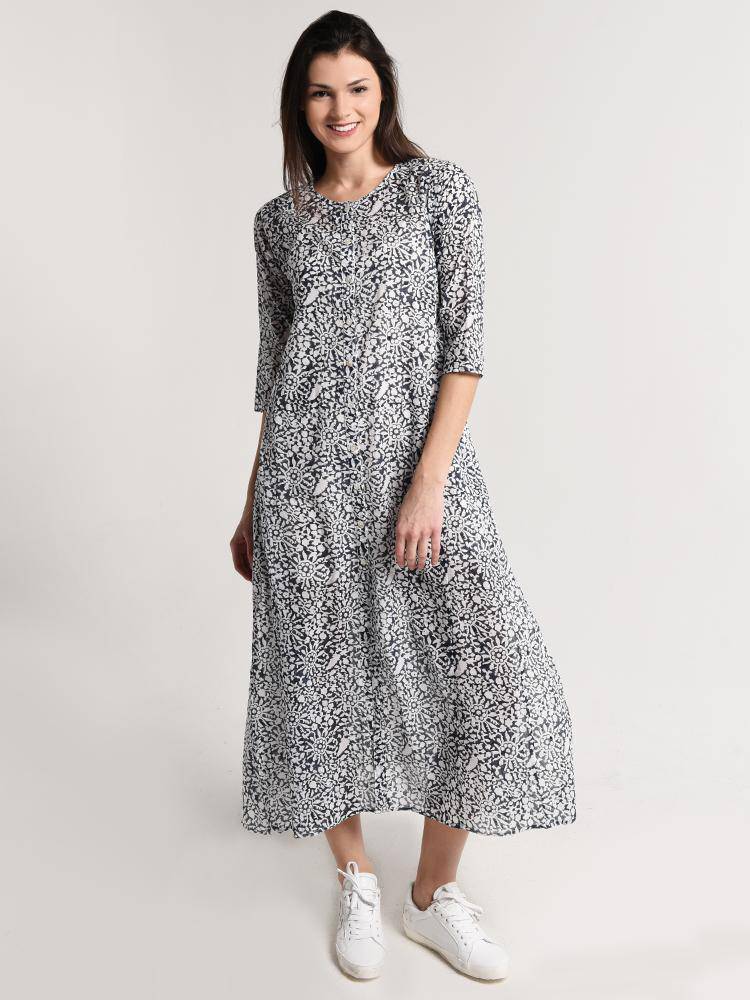 Roller Rabbit Women's My Anu Long Kurta - Saint Bernard