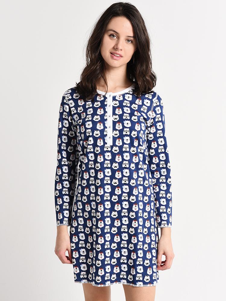 Roller Rabbit Bearry Holidays Nadine Dress - Saint Bernard