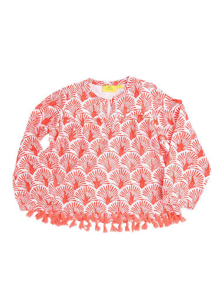 Roberta Roller Rabbit Girls Josefina Knotted Trim Viajero - Saint Bernard