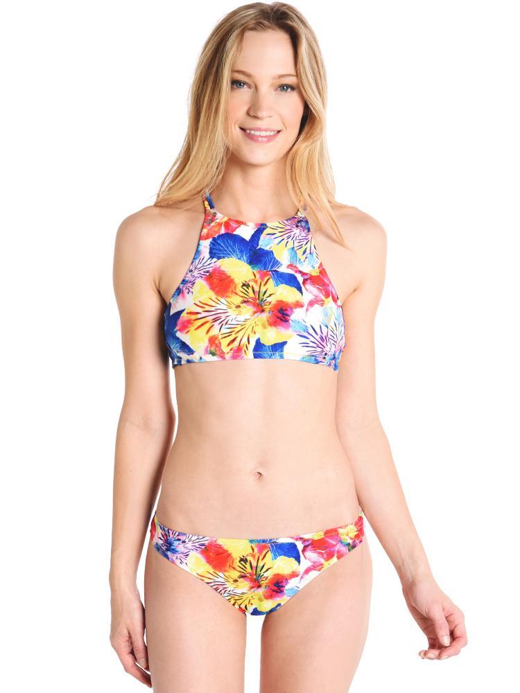 Raisins Hawaii High Neck Bra Bikini Top - Saint Bernard