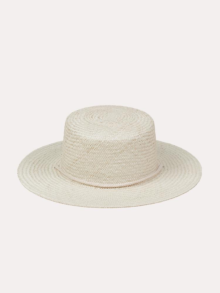 Lack Of Color Wanderer Boater Hat - Saint Bernard