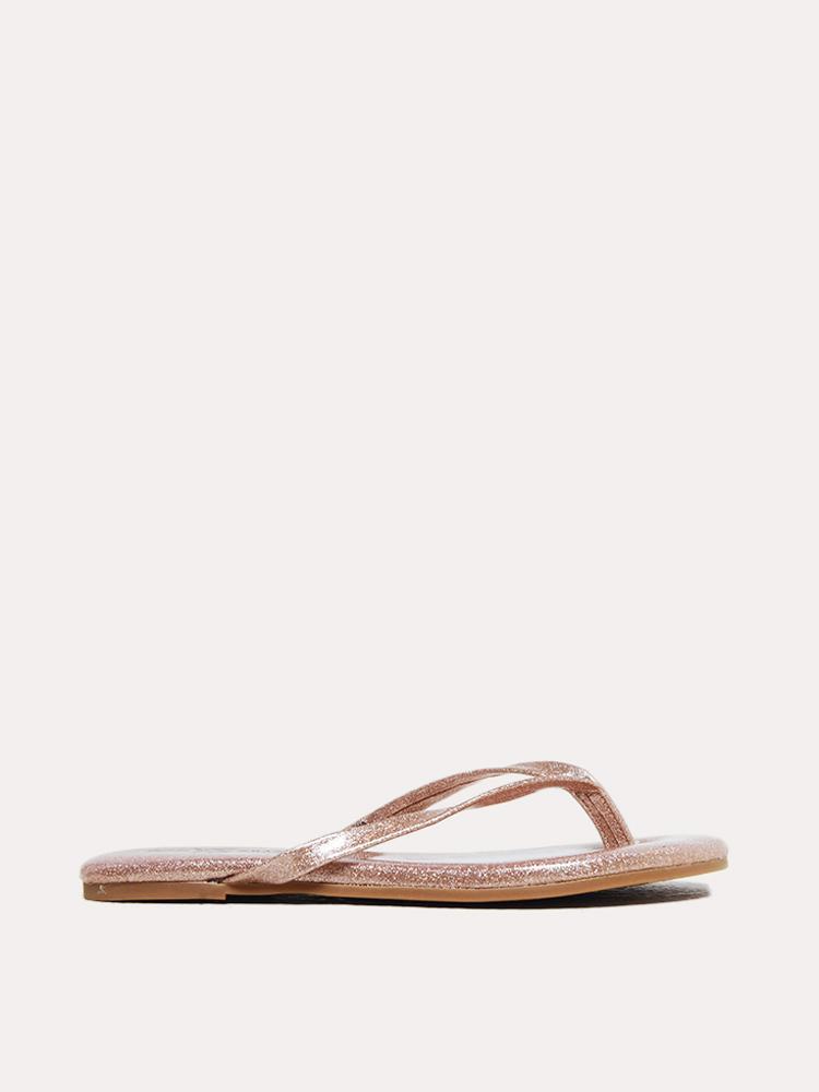 Yosi Samra Rivington Glitter Sandal - Saint Bernard