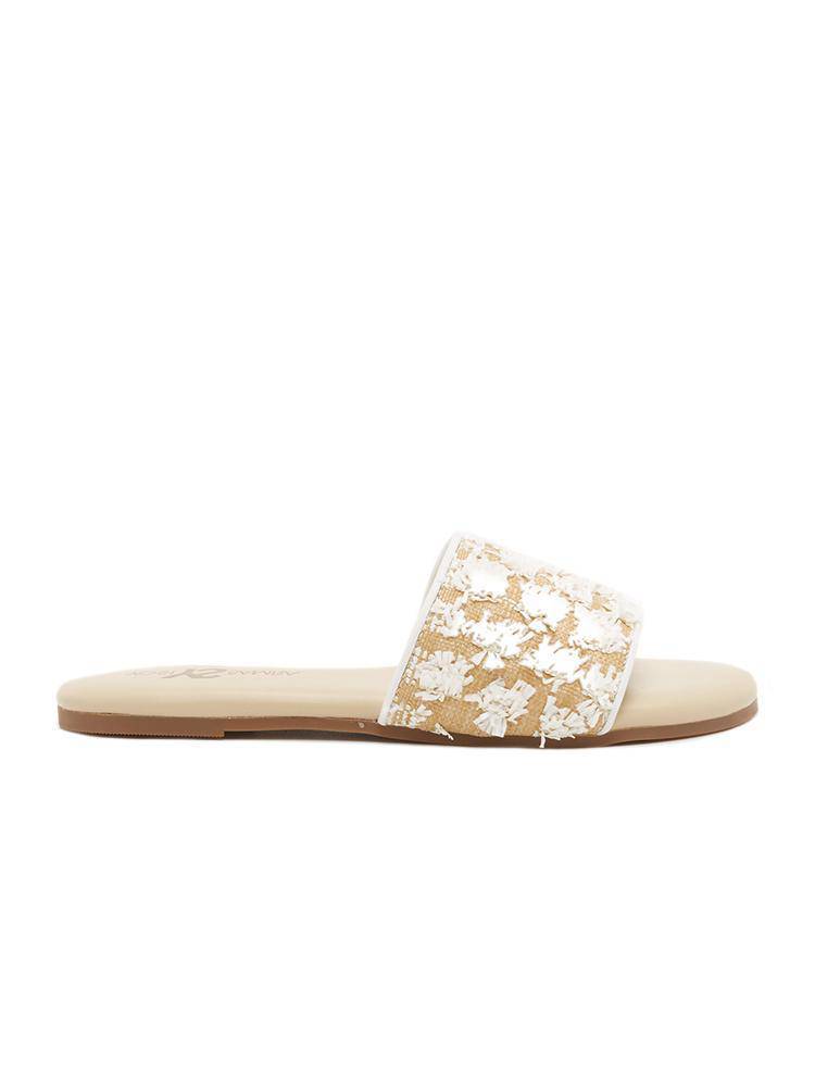 Yosi Samra Reese Raffia Sandal - Saint Bernard