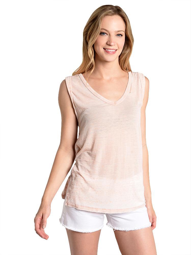 Philanthropy Francis Rolled Muscle Tank - Saint Bernard