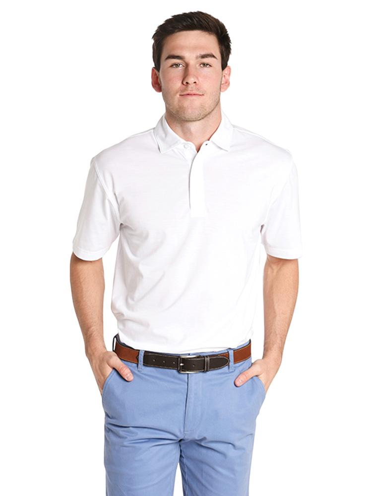 Oxford Baldwin Short Sleeve Dri Release Polo - Saint Bernard