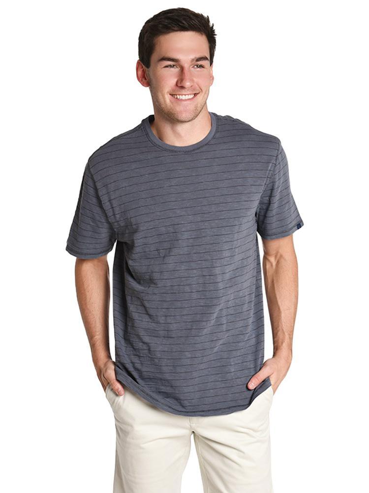 Oxford Edgewood Short Sleeve Crewneck T Shirt - Saint Bernard