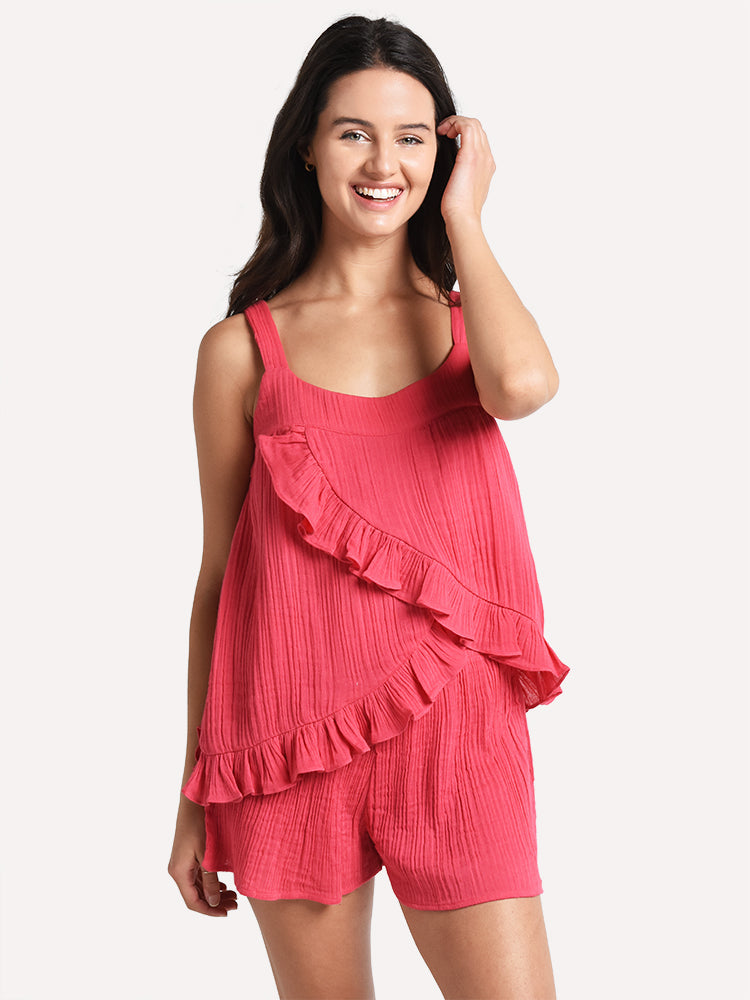 Whim Women's Yana Top - Saint Bernard