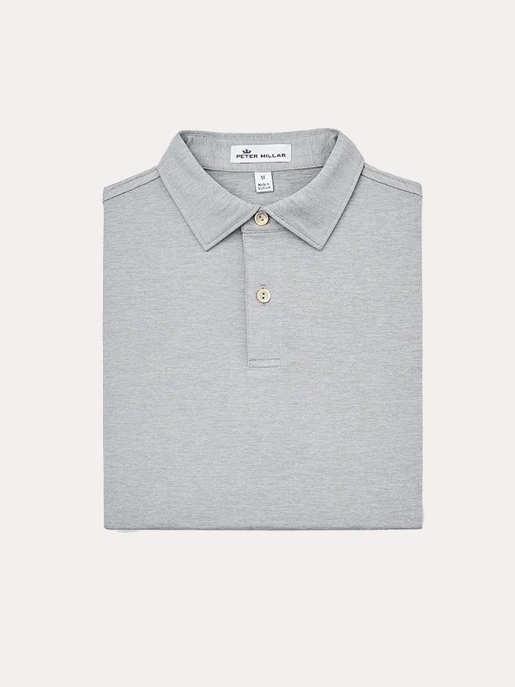 Peter Millar Boys' Solid Stretch Jersey Polo - Saint Bernard