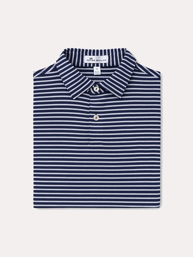Peter Millar Boys' Donald Stretch Jersey Polo - Saint Bernard