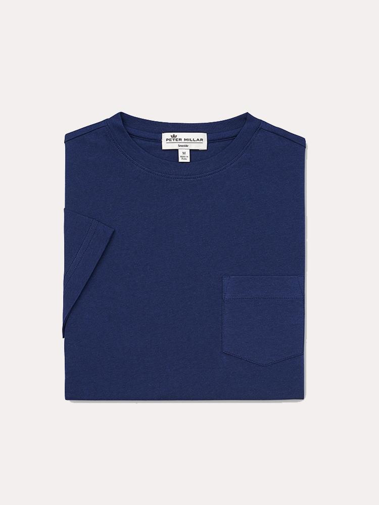 Peter Millar Boys' Seaside Pocket Tee - Saint Bernard