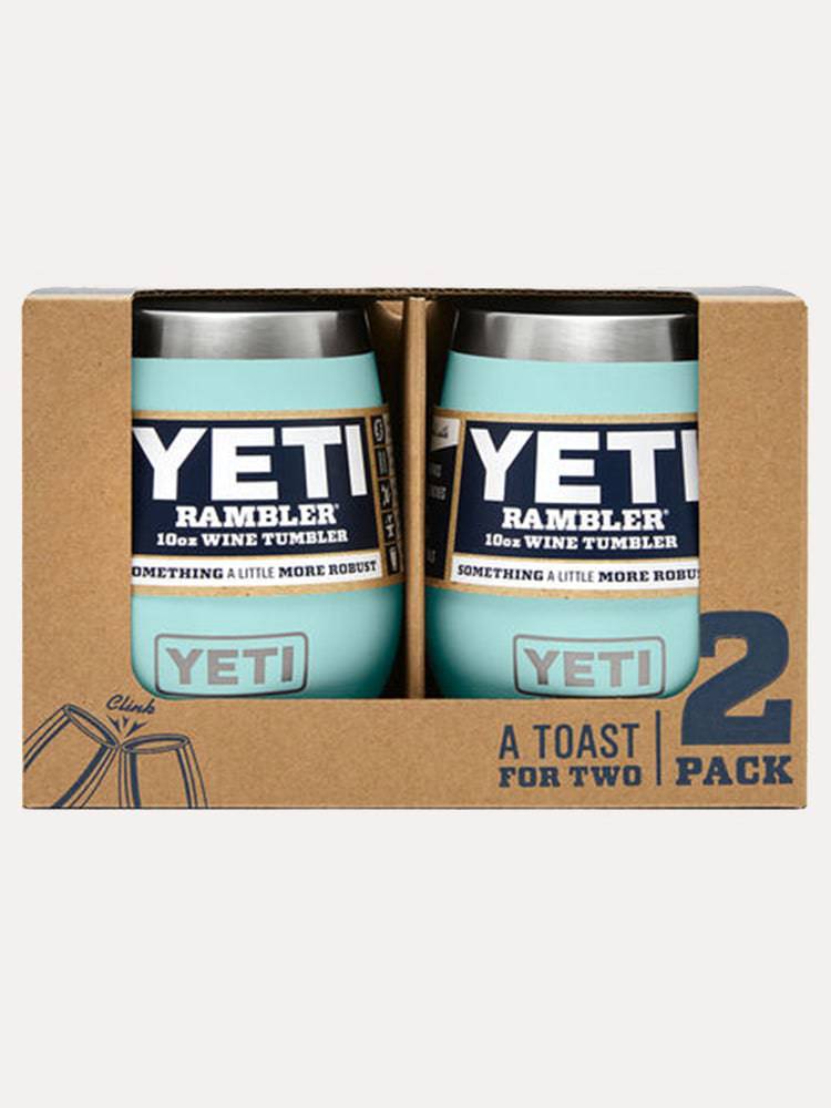 Yeti Coolers Ramblem 10oz Wine 2 Pack Seafoam - Saint Bernard