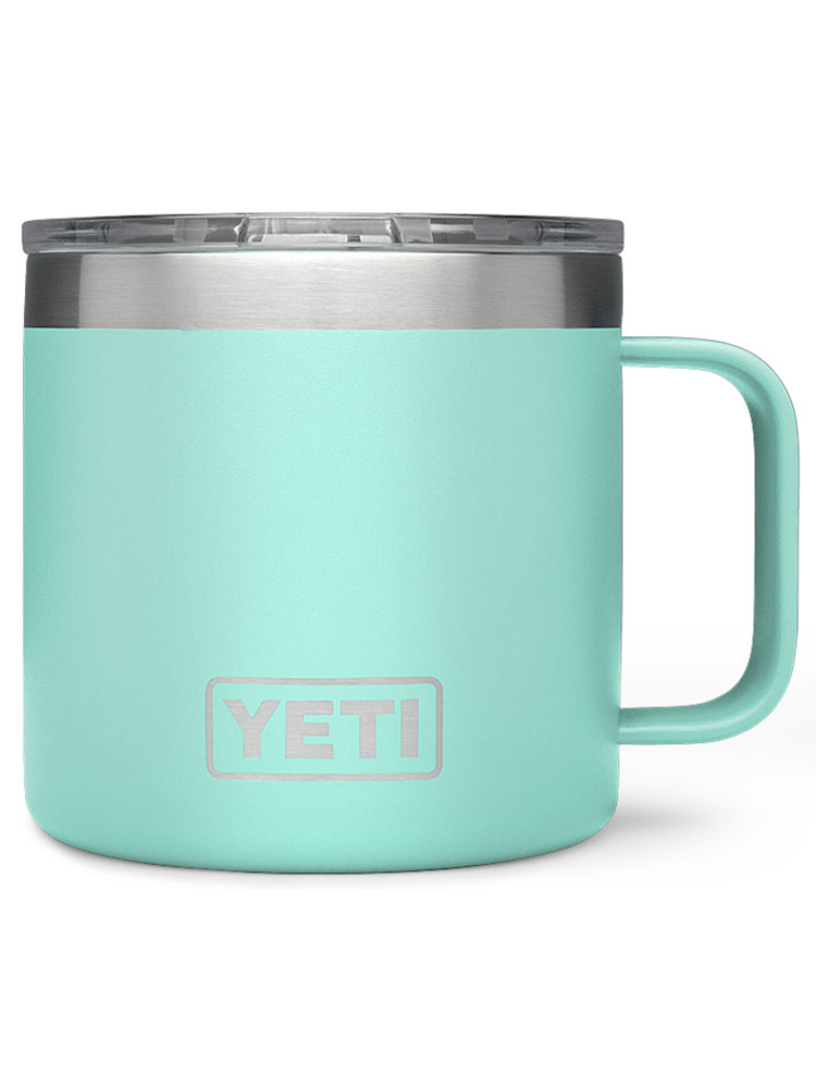 Yeti Coolers Rambler Mug 14oz Seafoam - Saint Bernard