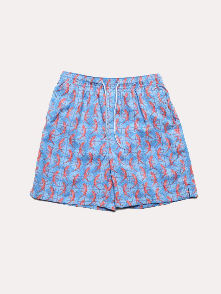 Peter Millar Boys' Rep Title Swim Trunk - Saint Bernard